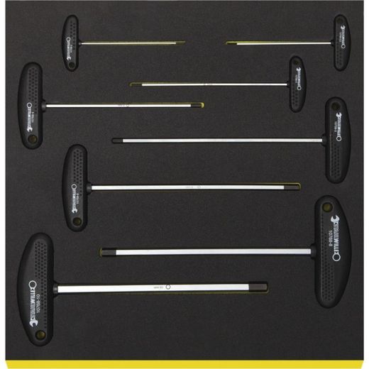 JUEGO DE DESTORNILLADORES CON MANGO T 1C TCS 10768/8