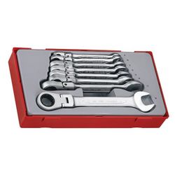 JUEGO DE LLAVES COMBI CARRACA ARTICULADA TT6508RF