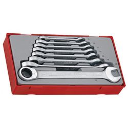 JUEGO DE LLAVES COMBI CARRACA METRICAS TT6508RS
