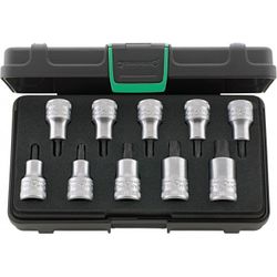 JUEGO DE LLAVES DE VASO 1/2" TORX 54TX/10 TLG.KN