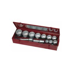 JUEGO DE LLAVES DE VASO BIHEXAGONALES 1" M1115MM 15 PZAS