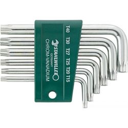 JUEGO DE LLAVES HEXAGONALES TORNILLOS TORX 10766/6