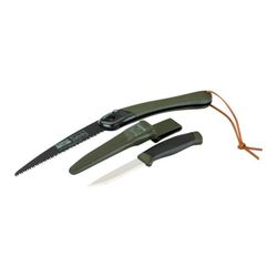 JUEGO DE SERRUCHO PLEGABLE 396-LAP Y CUCHILLO - MACHETE 2444