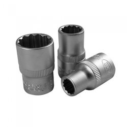 JUEGO DE VASOS 1/2" 12 CANTOS