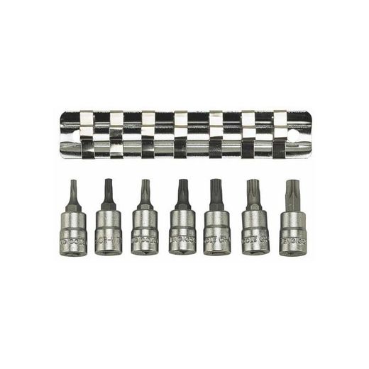 JUEGO DE VASOS 1/4" TX M1408TX 7 PZAS