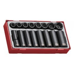 JUEGO DE VASOS DE IMPACTO 1/2 16 PZAS TT9116N