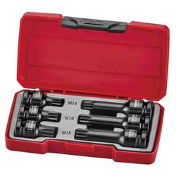 JUEGO DE VASOS DE IMPACTO XZN 1/2 IN DR SET 6 PCS