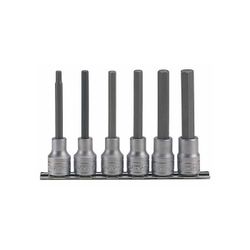 JUEGO DE VASOS HEXAGONALES 1/2" M1211 6 PZAS