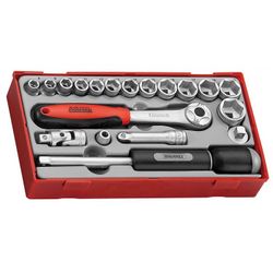 JUEGO DE VASOS HEXAGONALES TT3819 19 PIEZAS