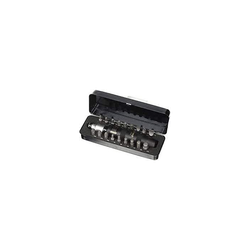 JUEGO DESTORNILLADO DE IMPACTO 1/2" CON ADAPTADOR Y 18 PUNTAS 5/16", 20 PIEZA