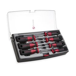 JUEGO DESTORNILLADOR CAJA PLAST. 7PZAS PROFESIONAL ESIONAL PL-PH
