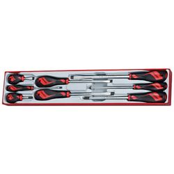 JUEGO DESTORNILLADORES STANDARD Y CORTOS TTX918N