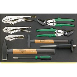 JUEGO HERRAMIENTAS, SISTEMA BANDEJAS TOOL CONTROL 1120/3 TCS VW/AUDI KAROSS.