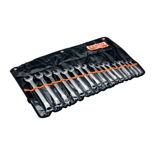 JUEGO LLAVES COMBINADAS 17P