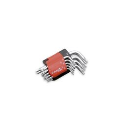 JUEGO LLAVES MACHO TORX COR.9PZS T10-T50