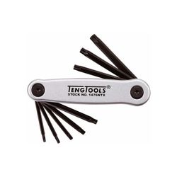 JUEGO LLAVES TORX PLEGABLE 1476NTX 8 PZAS
