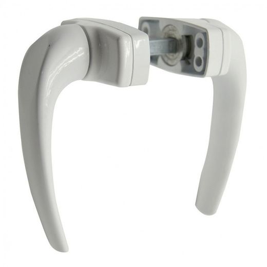 JUEGO MANILLA 6802 ALUMINIO BLANCO