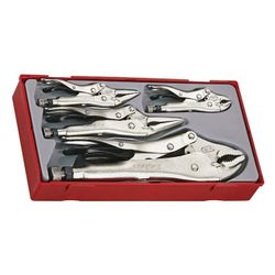 JUEGO MORDAZAS GRIP TTVG05 5 PZAS