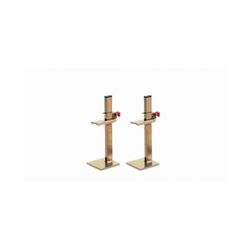 JUEGO SOPORTES REGLA 30 CM.