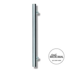 Juego tirador recto largo 450x30mm inox 304, antimicrobial