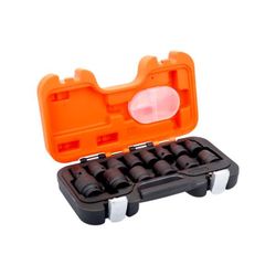 JUEGO VASOS IMPACTO 1/2" (K7081 10-19,21,22,24,27 MM )