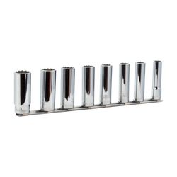 JUEGO VASOS LARGOS 3/8" EN RAIL