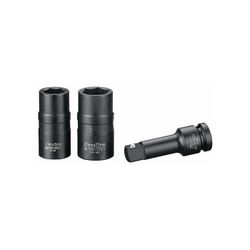 JUEGO VASOS REVERSIBLES C/ALARGADERA 1/2" 9203N1