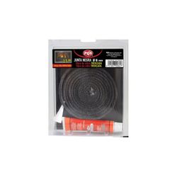 JUNTA NEGRA FIBRA VIDRIO D.6MM