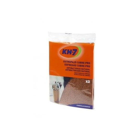 *KH7- ESTROPAJOS COBRE ANTIBACERIAS UNICAPA 16X12X0,8