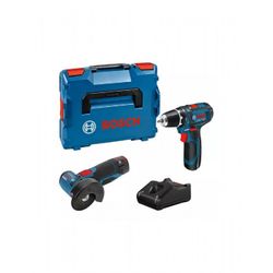 KIT 2 HERRAMIENTAS 12V GSR 12V-15 + GSV12V-76 + 2 2.0AH + GAL 12V-40(L)