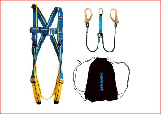 KIT ANBOTO ARNES + CUERDA 140CM + BOLSA