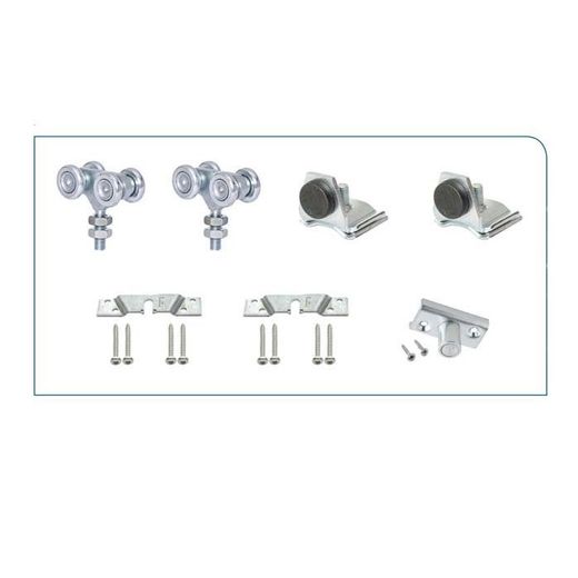 KIT CORREDERA 60KGS ACERO