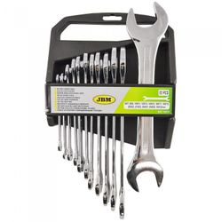 KIT DE 12 LLAVES FIJAS - ACABADO BRILLANTE