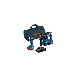 KIT DE 2 HERRAMIENTAS DE 18V: 18V-45 + GBH 18V-22+ 2 DE 4,0 AH +GAL 18V-40(C)