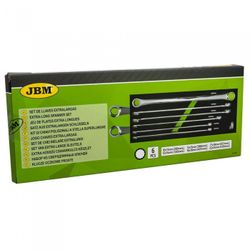 KIT DE 6 LLAVES EXTRALARGAS DE 12 CANTOS
