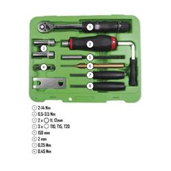 KIT DE HERRAMIENTAS PARA MONTAJE Y DESMONTAJE DE VALVULAS TPMS
