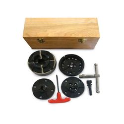 KIT DE PLATO DE 4 GARRAS - MADERA
