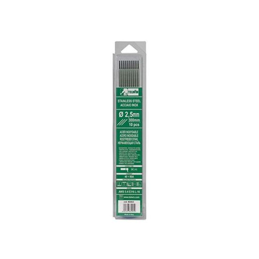 KIT ELECTRODOS RUTILO ACERO INOX 2,5 MM. 10 PIEZAS