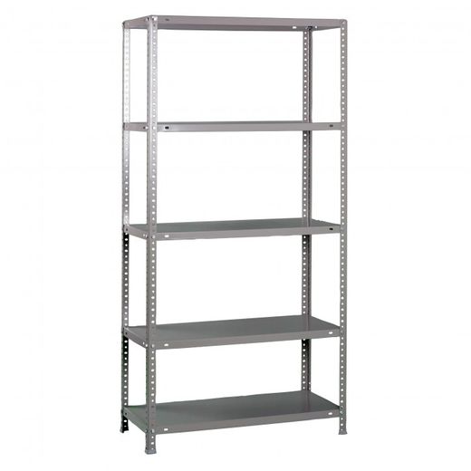 KIT ESTANTERIA COMFORT 5/400 GRIS OSCURO