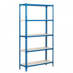 KIT ESTANTERIA SIMONCLICK 5/400 AZUL/BLANCO