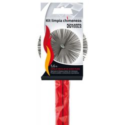 KIT LIMPIEZA CHIMENEAS ACERO 120 MM