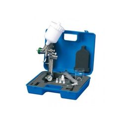 KIT MALETIN PISTOLA PROFESIONAL CON SISTEMA HVLP Y CAUDAL DE AIRE