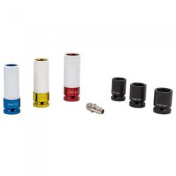 KIT PISTOLA IMPACTO DE 1/2" COMPOSITE + VASOS