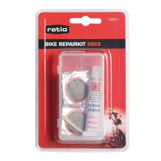 KIT REPARA PINCHAZOS BICI RATIO