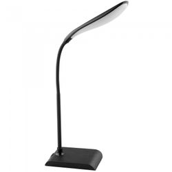 LAMPARA LED 5 W OVAL NEGRA