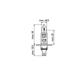 LAMPARA OBN H1 GIROFARO 55W