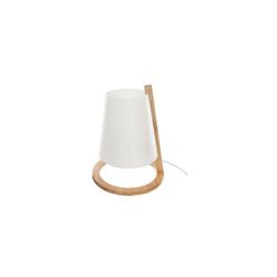 LAMPARA SOBREMESA PITA BAMBU BLANCO