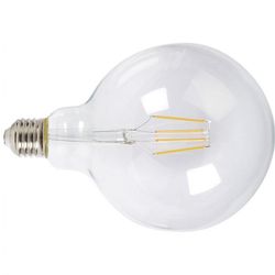 LAMP.LED FILAM.GLOBO G125 8W 6400K TRAN