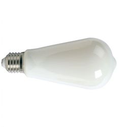 LAMP.LED FILAM.ST64 E27 8W 2700K OPACO