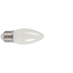 LAMP.LED FILAM.VELA E27 4W 2700K OPACO
